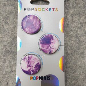 Purple Nucolor Bombs Popsockets PopMinis Mini Grips for Phones & Tablets